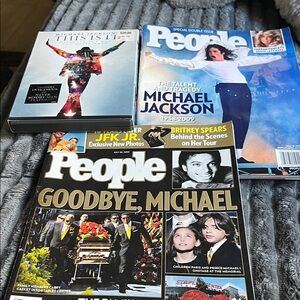 Michael Jackson Tribute Magazine Collection